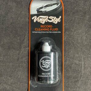 Vinyl Records Cleaning Fluid – 1.25 oz - NEW, Sealed, Anti-static and Cleaning